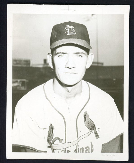 1954 Hunters Wieners Proof Photo Fred Marolewski Cardinals VG 467943