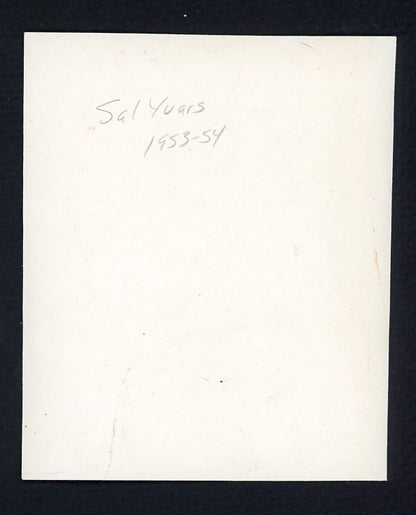 1954 Hunters Wieners Proof Photo Sal Yvars Cardinals VG 467948
