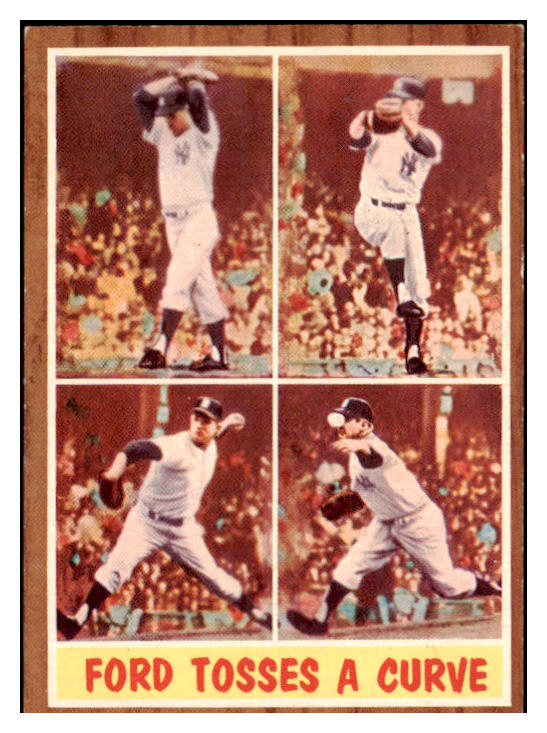 1962 Topps Baseball #315 Whitey Ford IA Yankees EX-MT 468136