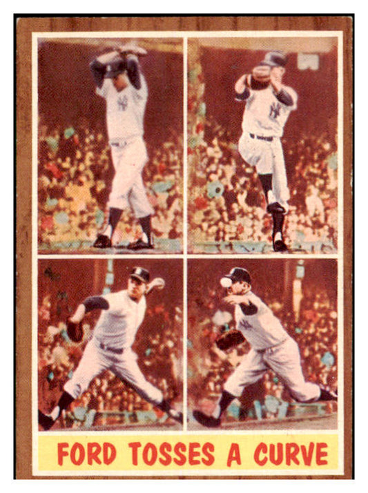 1962 Topps Baseball #315 Whitey Ford IA Yankees EX-MT 468136