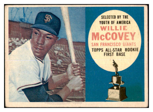 1960 Topps Baseball #316 Willie McCovey Giants VG 468842
