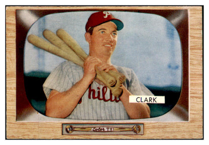 1955 Bowman Baseball #041 Mel Clark Phillies EX-MT 472328