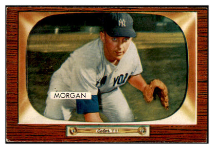 1955 Bowman Baseball #100 Tom Morgan Yankees EX-MT 472362