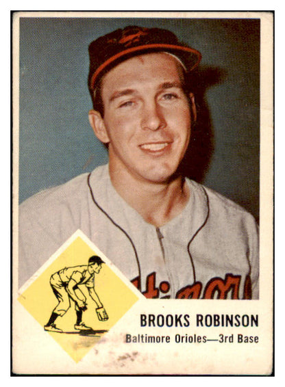 1963 Fleer Baseball #004 Brooks Robinson Orioles EX 473744 Kit Young Cards