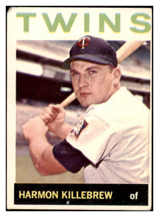1964 Topps Baseball #177 Harmon Killebrew Twins VG 473761 Kit Young Cards