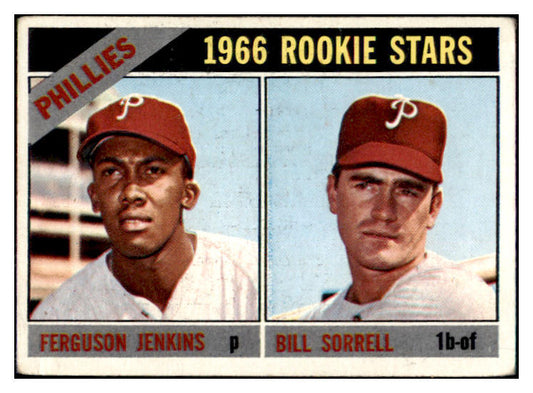 1966 Topps Baseball #254 Fergie Jenkins Phillies VG 473816 Kit Young Cards