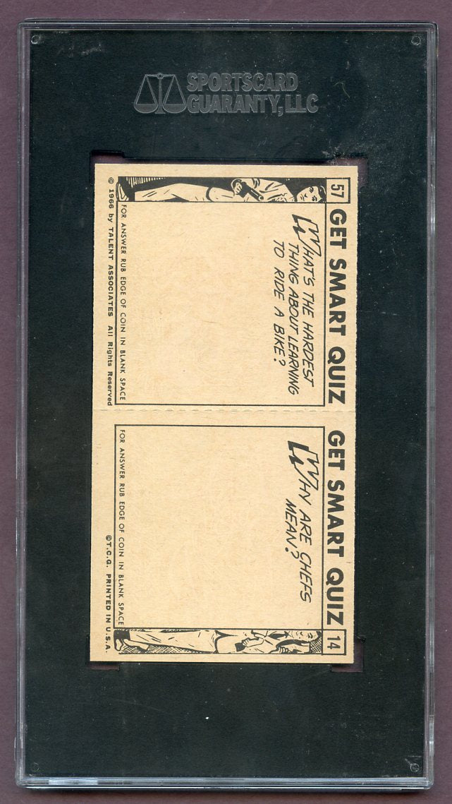 1966 Topps Baseball Get Smart #014/57 Something Fishy SGC 6 EX-MT 474503