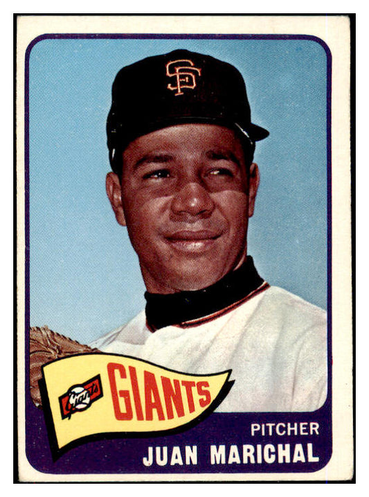 1965 Topps Baseball #050 Juan Marichal Giants VG-EX 475652
