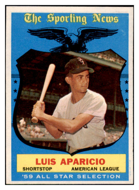 1959 Topps Baseball #560 Luis Aparicio A.S. White Sox NR-MT 476375