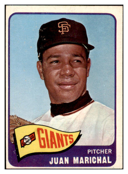 1965 Topps Baseball #050 Juan Marichal Giants EX 476452