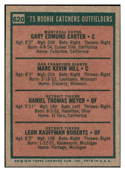 1975 Topps Baseball #620 Gary Carter Expos NR-MT 476730