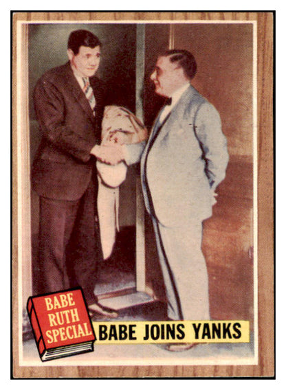 1962 Topps Baseball #136 Babe Ruth Yankees EX-MT 476733