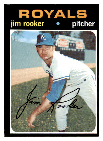1971 Topps Baseball #730 Jim Rooker Royals EX-MT 477079