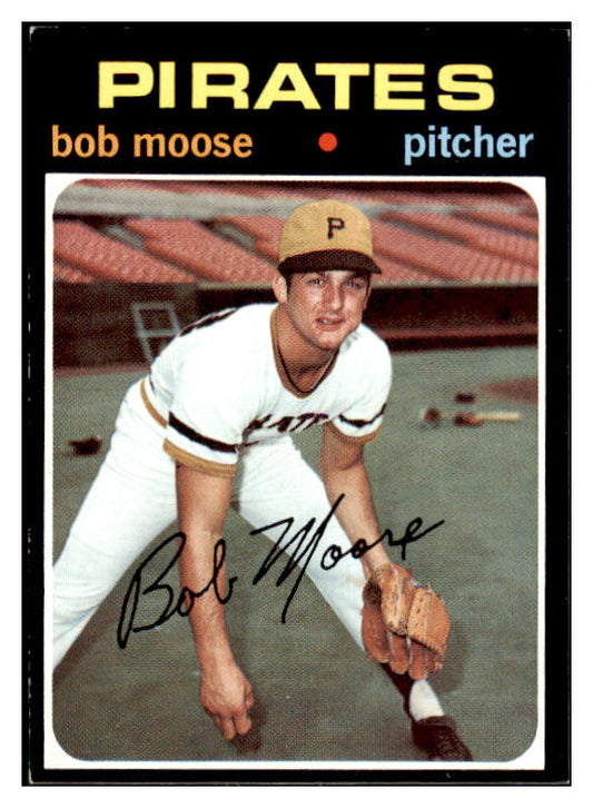 1971 Topps Baseball #690 Bob Moose Pirates EX-MT 478027