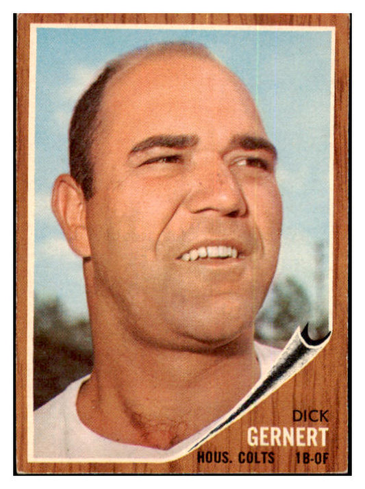 1962 Topps Baseball #536 Dick Gernert Colt .45s EX 478404