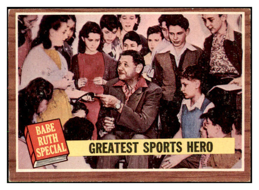 1962 Topps Baseball #143 Babe Ruth Yankees EX 478763