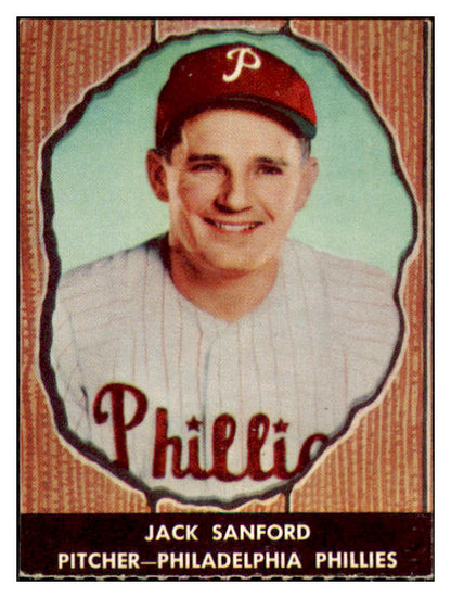 1958 Hires #039 Jack Sanford Phillies EX-MT no tab 479488