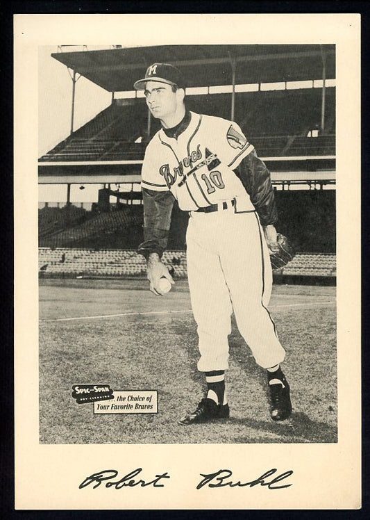 1953-57 Spic And Span Bob Buhl Braves GD-VG 483020