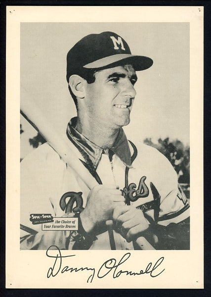 1953-57 Spic And Span Danny O'Connell Braves GD-VG 483024