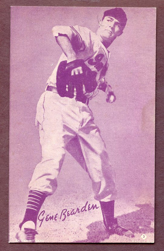 1953 Canadian Exhibits #003 Gene Bearden Indians VG-EX 483288
