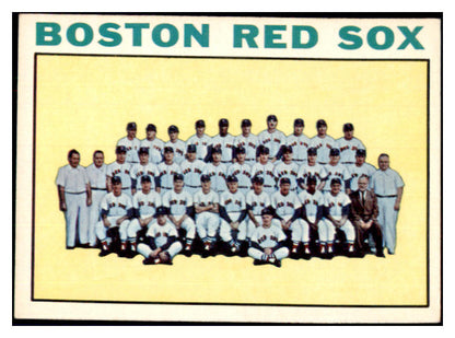 1964 Topps Baseball #579 Boston Red Sox Team EX-MT 484227
