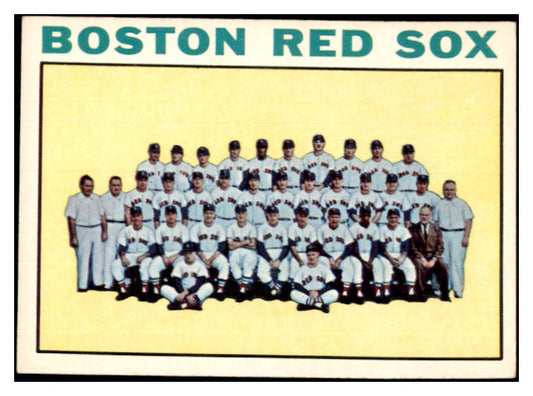 1964 Topps Baseball #579 Boston Red Sox Team EX-MT 484227