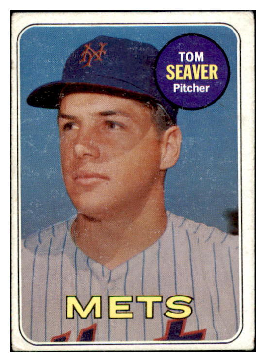 1969 Topps Baseball #480 Tom Seaver Mets VG 485451