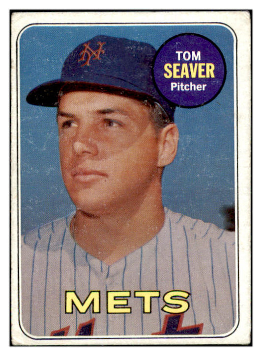 1969 Topps Baseball #480 Tom Seaver Mets VG 485451