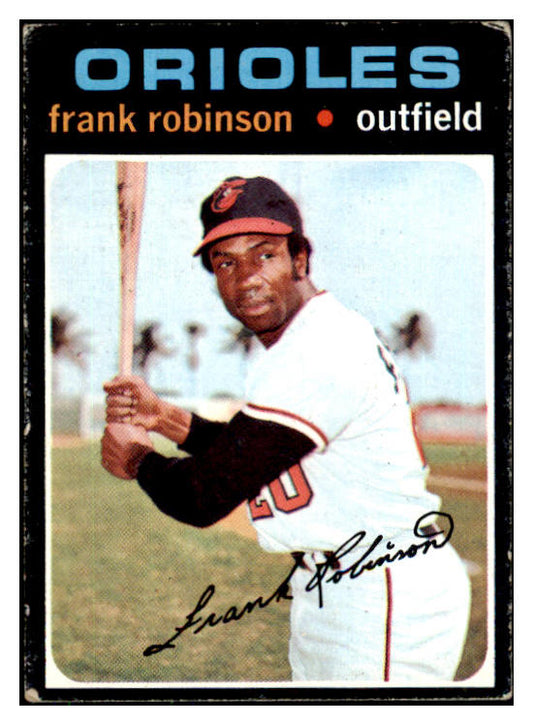 1971 Topps Baseball #640 Frank Robinson Orioles EX 485792
