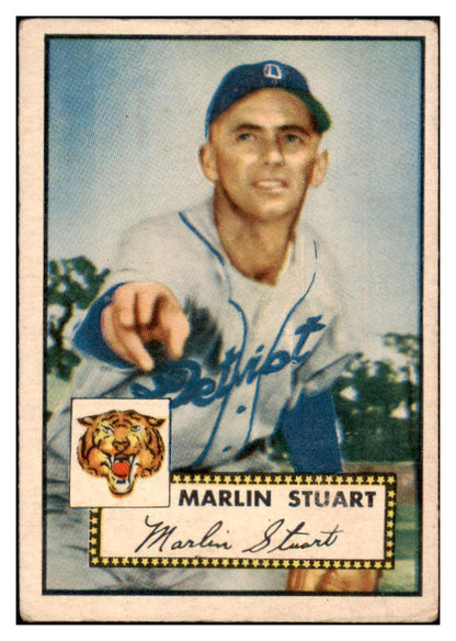 1952 Topps Baseball #208 Marlin Stuart Tigers VG-EX 486435
