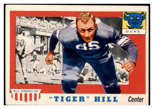 1955 Topps Football #060 Tiger Hill Duke EX-MT 486549