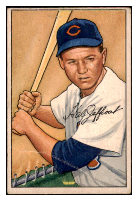 1952 Bowman Baseball #104 Hal Jeffcoat Cubs GD-VG 488532
