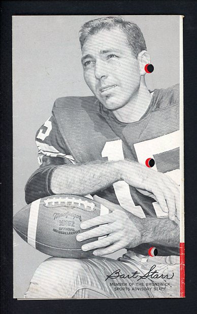 1960's MacGregor Brunswick Pro Football Tips Unitas Starr 490686