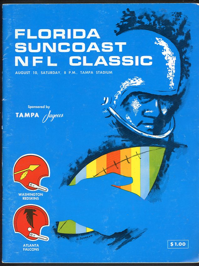 August 10 1968 Florida Suncoast Program Washington Atlanta 490693