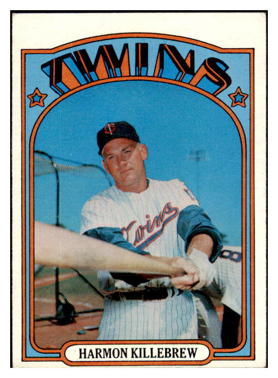 1972 Topps Baseball #051 Harmon Killebrew Twins EX 493328