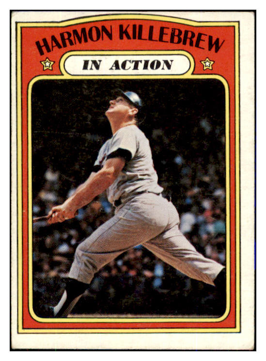 1972 Topps Baseball #052 Harmon Killebrew IA Twins VG-EX 493338