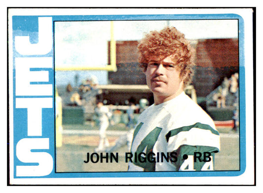1972 Topps Football #013 John Riggins Jets EX-MT 493384