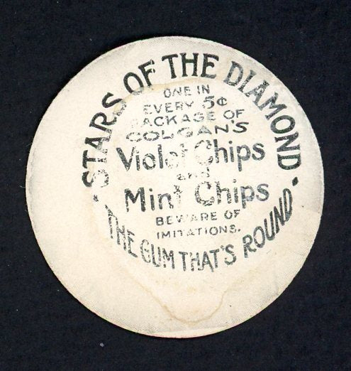 1909-11 E254 Colgans Chips Ed Summers Tigers GD-VG 494319