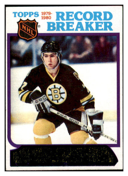 1980 Topps Hockey #002 Ray Bourque RB Bruins EX+/EX-MT 494529