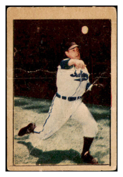 1952 Berk Ross Bob Feller Indians GD-VG 494581
