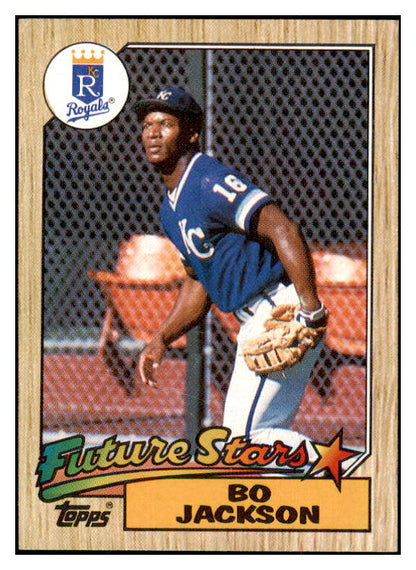 1987 Topps #170 Bo Jackson Royals NR-MT 495372