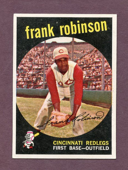 1959 Topps Baseball #435 Frank Robinson Reds NR-MT 495806