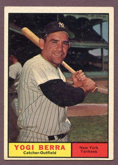 1961 Topps Baseball #425 Yogi Berra Yankees EX-MT 495856