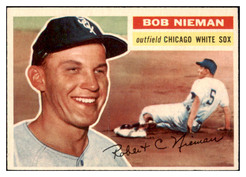 1956 Topps Baseball #267 Bob Nieman White Sox EX-MT 496826