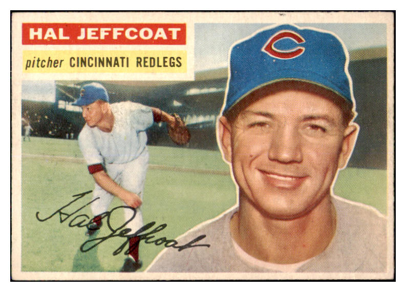 1956 Topps Baseball #289 Hal Jeffcoat Reds NR-MT 496864