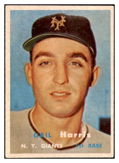 1957 Topps Baseball #281 Gail Harris Giants NR-MT 497477