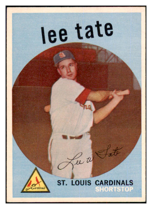 1959 Topps Baseball #544 Lee Tate Cardinals NR-MT 497920