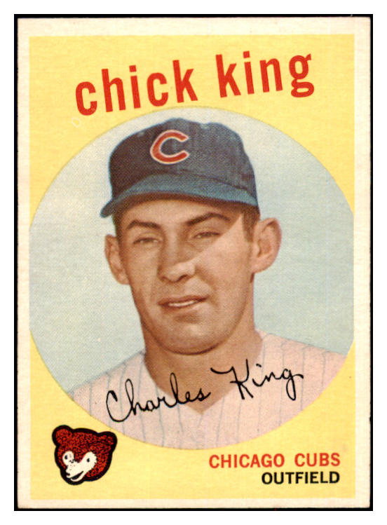 1959 Topps Baseball #538 Chick King Cubs NR-MT 497925