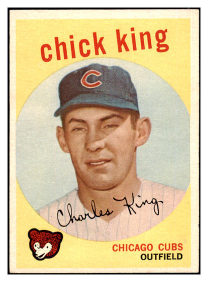 1959 Topps Baseball #538 Chick King Cubs NR-MT 497925