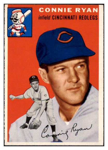 1954 Topps Baseball #136 Connie Ryan Reds NR-MT 498027
